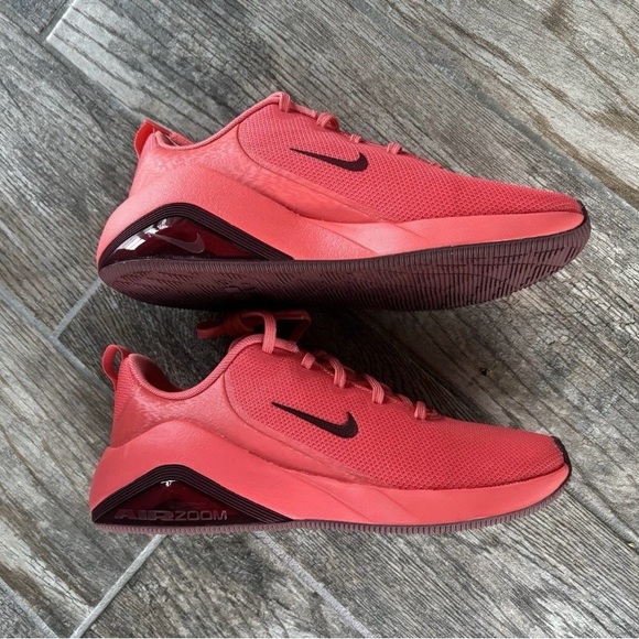 Size 8.5- Nike Women Air Zoom Bella 7 Training Ember Dark Red FZ1689-800 - Picture 6 of 7